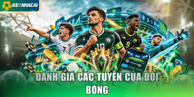 Đánh giá các tuyến của đội bóng