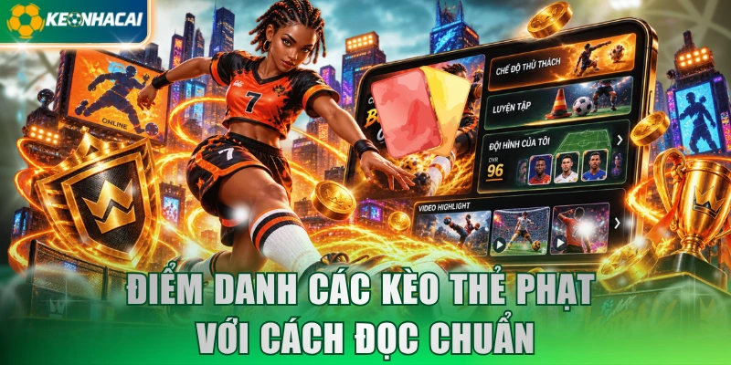 Điểm danh các kèo thẻ phạt với cách đọc chuẩn