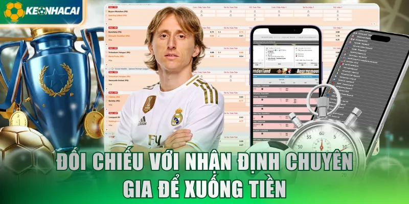 Đối chiếu với nhận định chuyên gia để xuống tiền