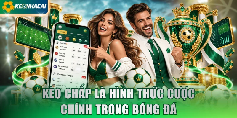 Kèo chấp là hình thức cược chính trong bóng đá