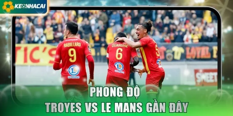 Phong độ Troyes vs Le Mans gần đây