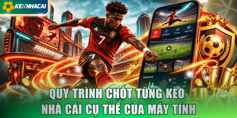 Quy trình chốt từng kèo nhà cái cụ thể của máy tính